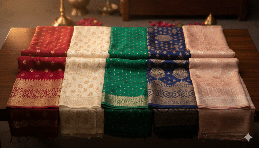 Types of Banarasi Silk Sarees: A Blend of Tradition and Texture