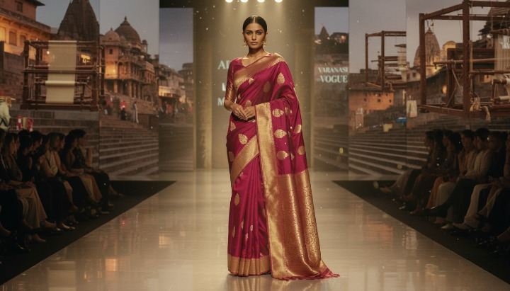 From Varanasi to Vogue: The Rise of Banarasi Silk Sarees